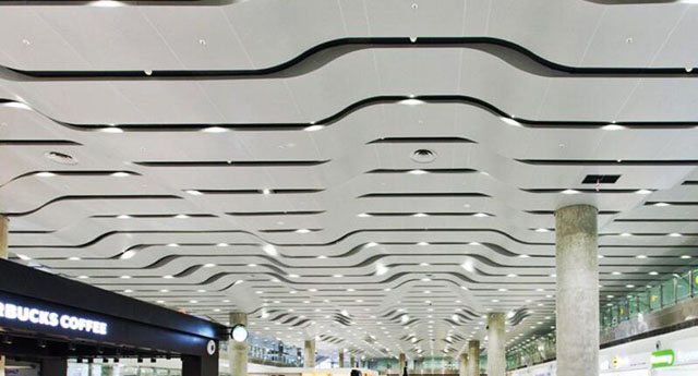 Aluminium Strip Ceiling For Residential Building