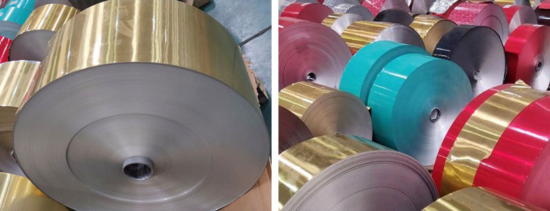 color coated aluminium strips