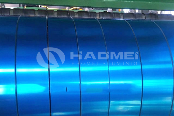 Coated aluminium flat strips